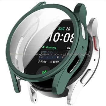 TPU θήκη προστασίας με ηλεκτροπλατίωση για Samsung Galaxy Watch7 από την XPR, συμβατή με Galaxy Watch7, βάρος 10 g