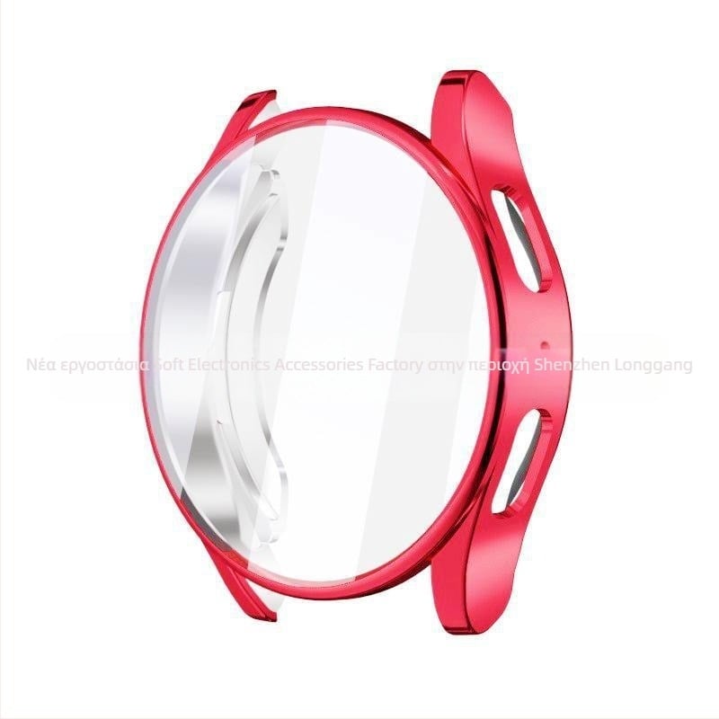 TPU θήκη προστασίας με ηλεκτροπλατίωση για Samsung Galaxy Watch7 από την XPR, συμβατή με Galaxy Watch7, βάρος 10 g