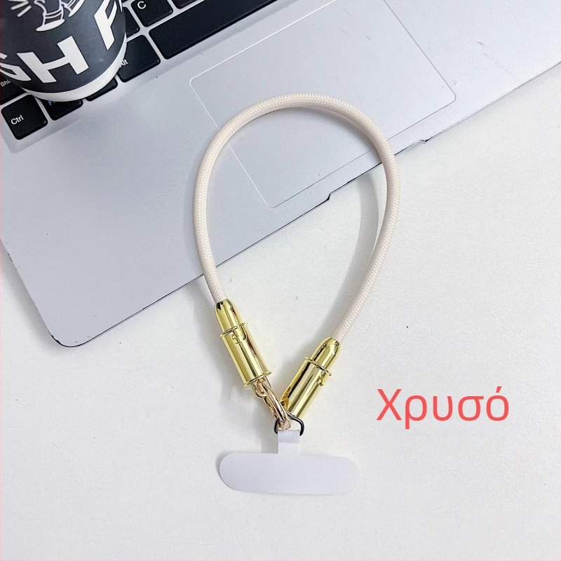 Καλώδιο δεδομένων με λουράκι καρπού, συμβατό με Apple και Android, μεταλλικό κούμπωμα, φορητός σχεδιασμός, γρήγορη φόρτιση