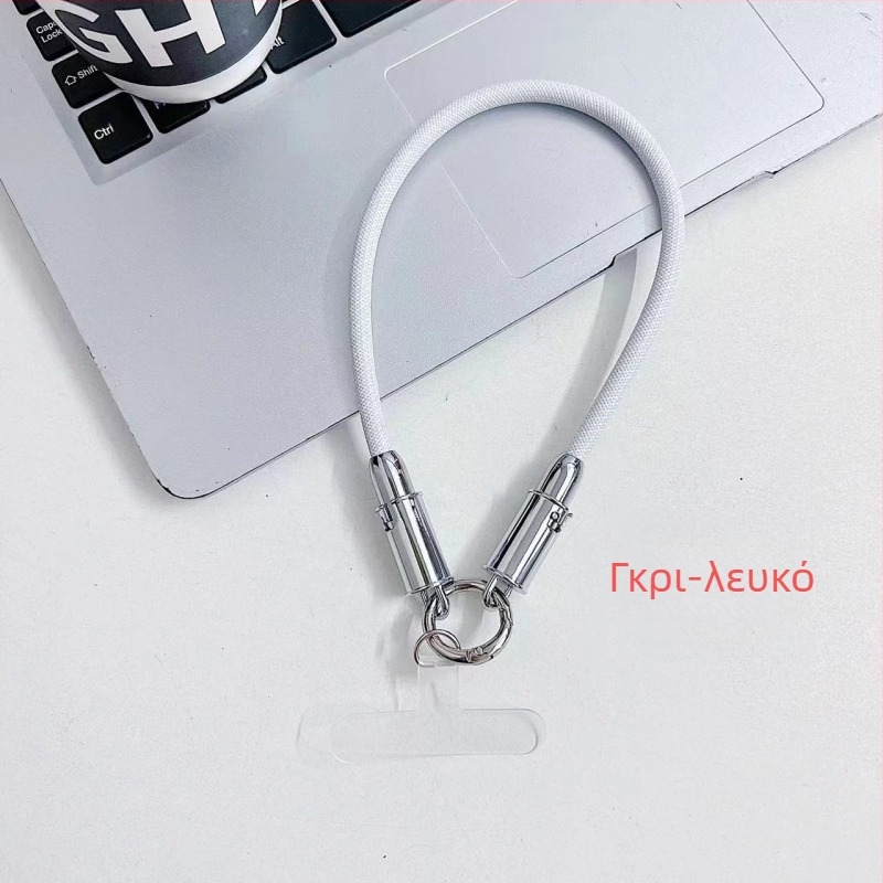 Καλώδιο δεδομένων με λουράκι καρπού, συμβατό με Apple και Android, μεταλλικό κούμπωμα, φορητός σχεδιασμός, γρήγορη φόρτιση