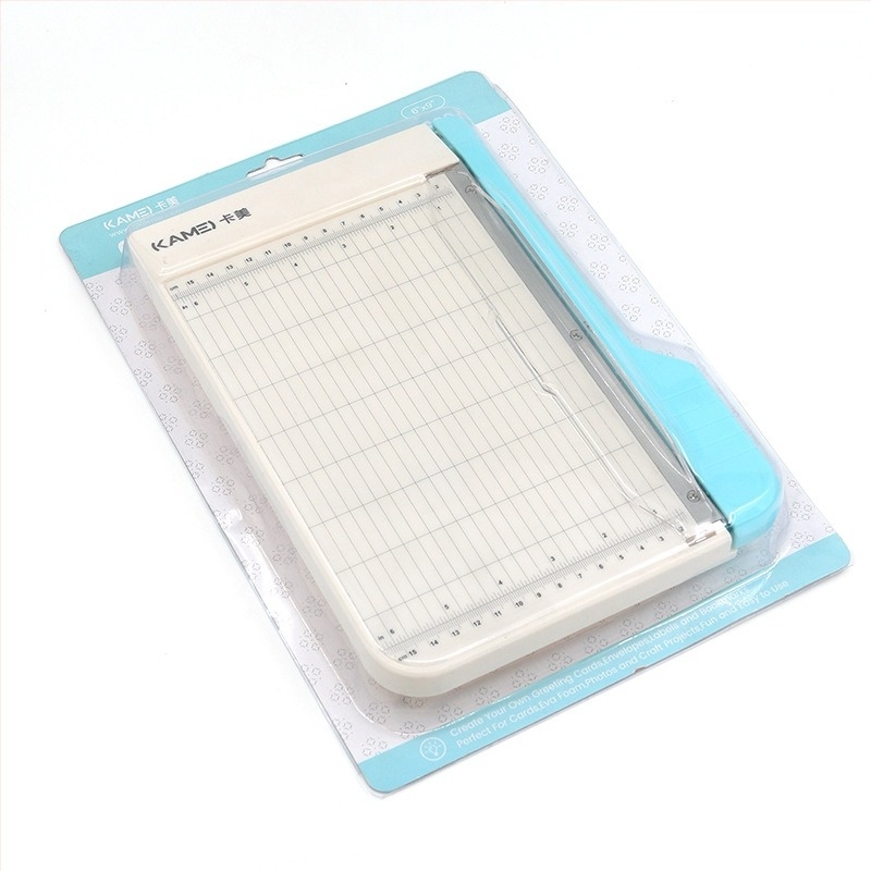 Kami KM-5620 Πολυλειτουργικός φορητός χειροκίνητος κόπτης χαρτιού, ABS υλικό, για γραφείο και σχολείο