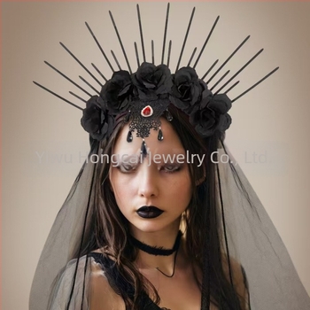 Γοτθική δαντελωτή κορδέλα μαλλιών - Χειροποίητο, Σειρά Princess, για κορίτσια άνω των 10 ετών