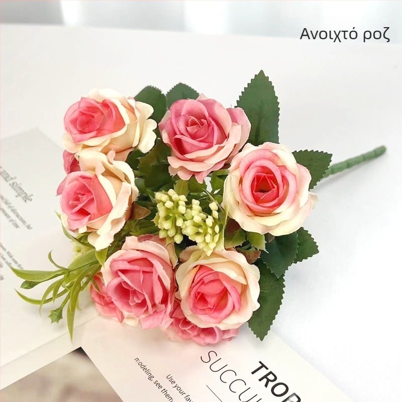 Τεχνητά Τριαντάφυλλα – Μεταξωτά λουλούδια, Χειροποίητα, Nordic Σειρά, Συσκευασία 960 τεμάχια