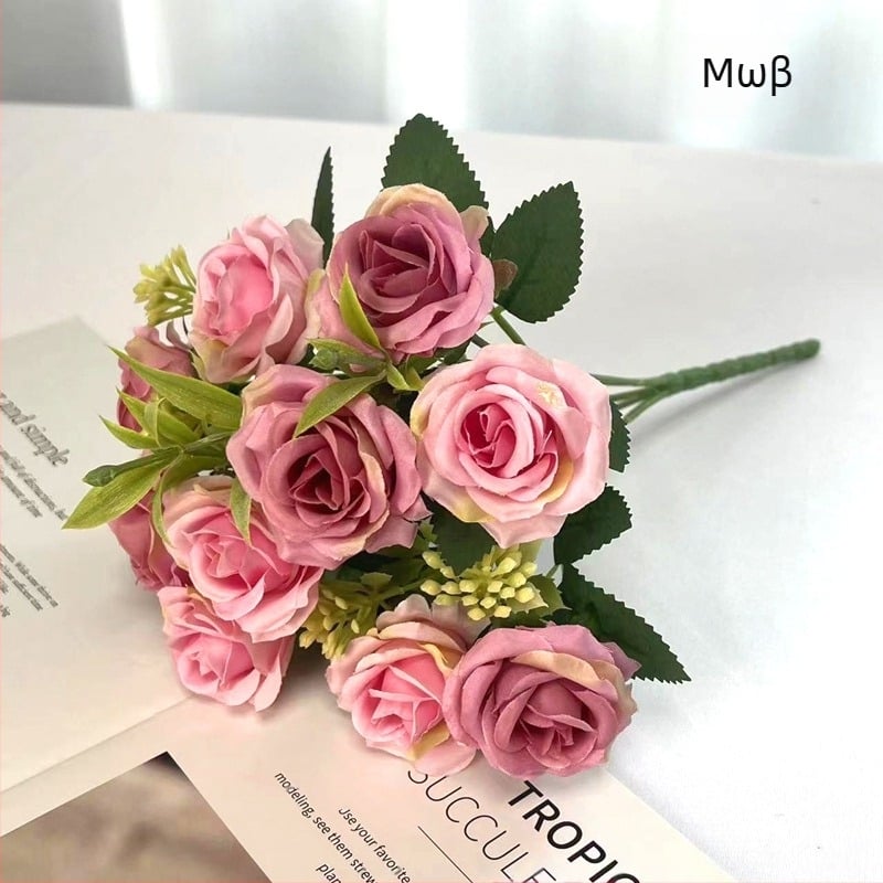 Τεχνητά Τριαντάφυλλα – Μεταξωτά λουλούδια, Χειροποίητα, Nordic Σειρά, Συσκευασία 960 τεμάχια