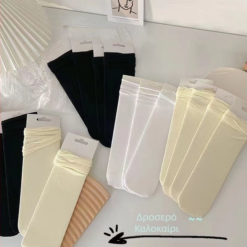 Pantyhose Xinhui chuangfa, μονόχρωμο μοτίβο, παχυνμένη ύφανση, 100% περιεκτικότητα σε ύφασμα, γλυκό στυλ, έμπνευση Y2K