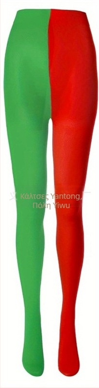 Χριστουγεννιάτικα καλσόν για πάρτι με μεσαίο πάχος, πολυεστερική σύνθεση 90–95%, σέξι στυλ