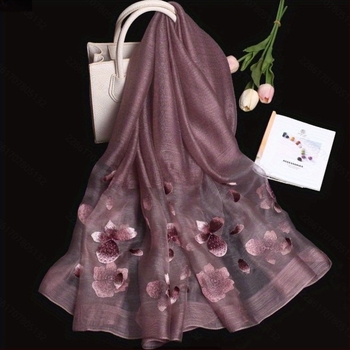 Xin ruishi μεταξωτό φουλάρι από Su κέντημα, Hangzhou Mulberry Silk, πρωτότυπος σχεδιασμός, Χειμώνας 2023