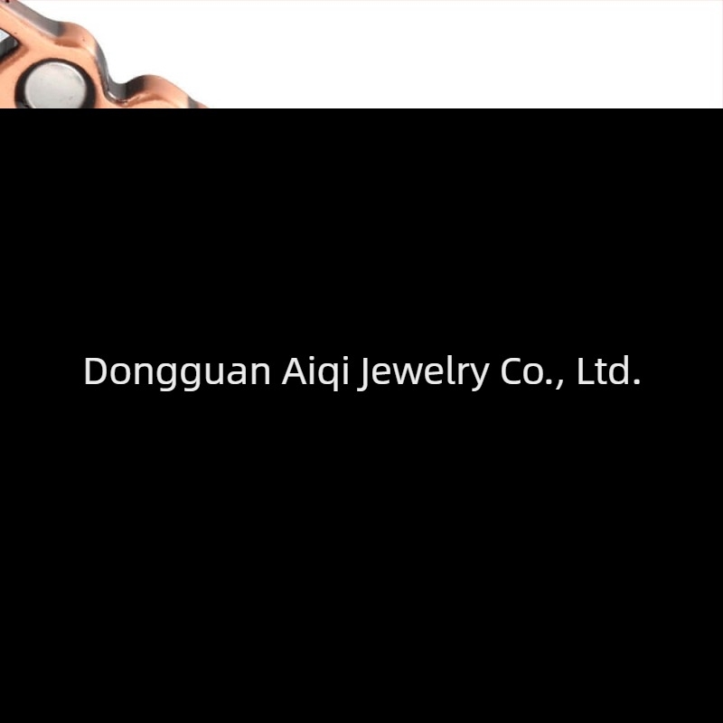 Μαγνητικό βραχιόλι αστραγάλου από χαλκό, σε σχήμα καρδιάς, γυναικείο, κορεατικό στυλ, ατόφιος χαλκός