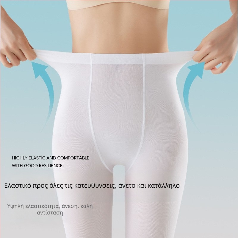 Γυναικείες χορευτικές καλσόν Velvet – anti-snag, μονόχρωμο σχέδιο, 50D, πολυεστέρας 50–70%