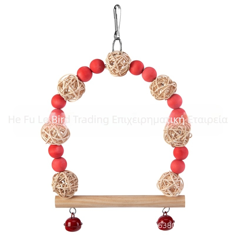 Παπαγάλου κούνια-παιχνίδι για πουλιά — μη εισαγόμενο προϊόν