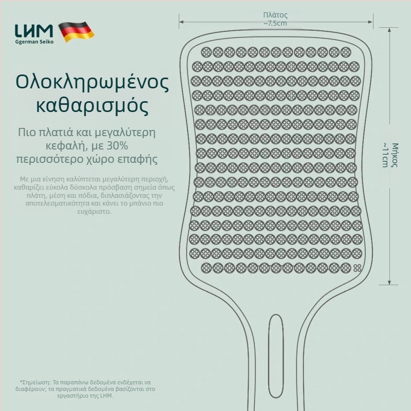 Βούρτσα ντους/μασάζ, Υλικό PP, Κωδικός προϊόντος Cbxzs-001, Κύρια αγορά Ωκεανία