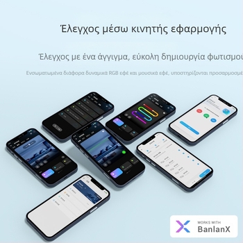 SP323E 3-καναλικός RGB ελεγκτής με RF τσιπ για ισχυρή κάλυψη, 16KHz PWM dimming, διάφορα εφέ φωτισμού, Μοντέλο AND-SP323E~SP325E