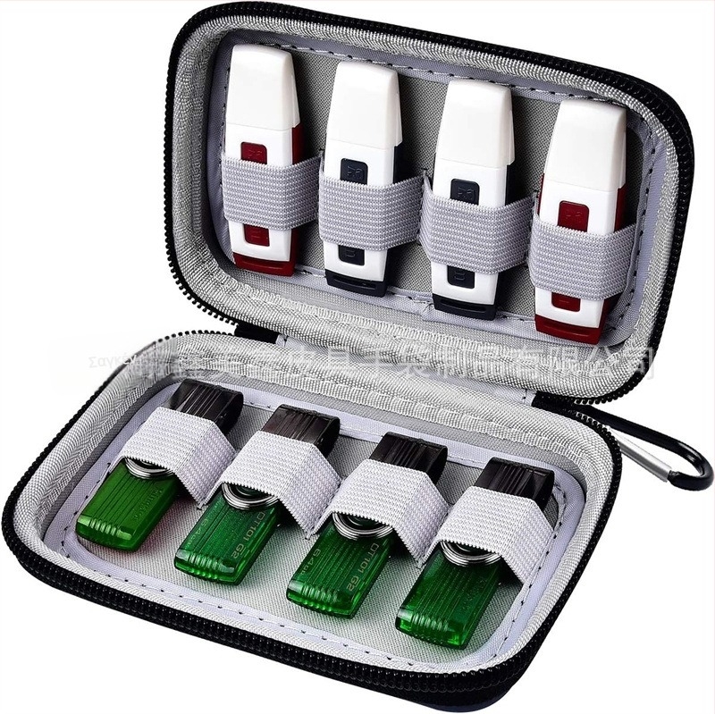 Θήκη αποθήκευσης USB flash drive, ύφασμα, μοντέλο 8899, αντοχή 10 kg, συσκευασία ηλεκτρονικού προϊόντος 3C