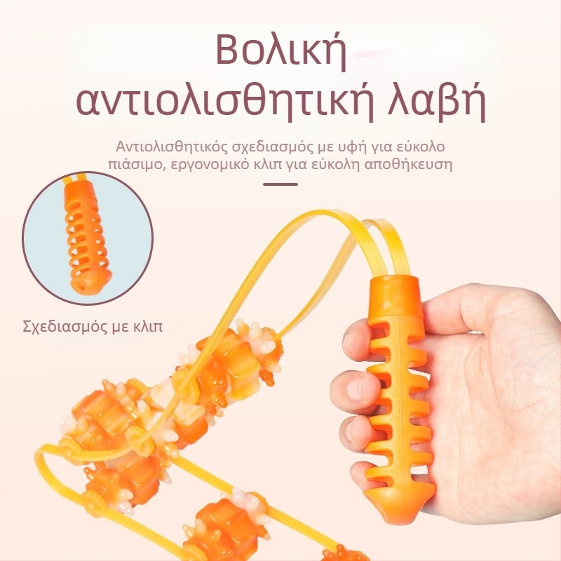 Μασάζ πλάτης με χειροκίνητο ρολό για τους ώμους, λαιμό και πλάτη — Autonomy, φυσική ρητίνη, 100 g