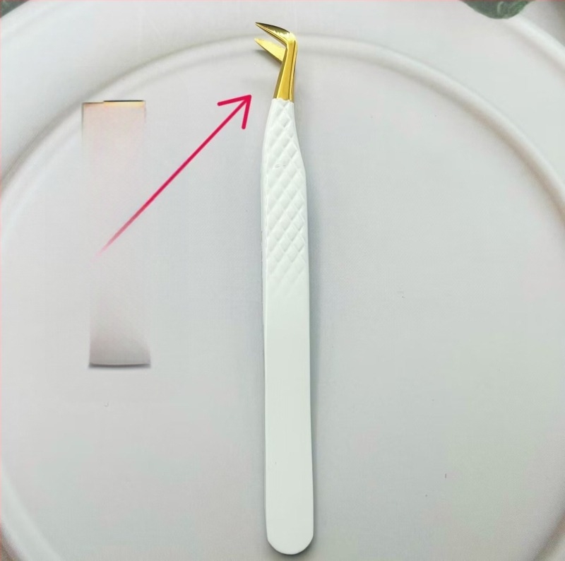 Τσιμπίδα βλεφαρίδων – αιχμηρή άκρη, αντιστατική, κατασκευή από ανοξείδωτο ατσάλι