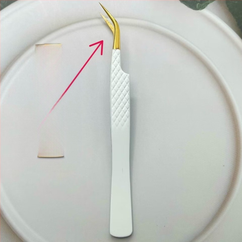 Τσιμπίδα βλεφαρίδων – αιχμηρή άκρη, αντιστατική, κατασκευή από ανοξείδωτο ατσάλι