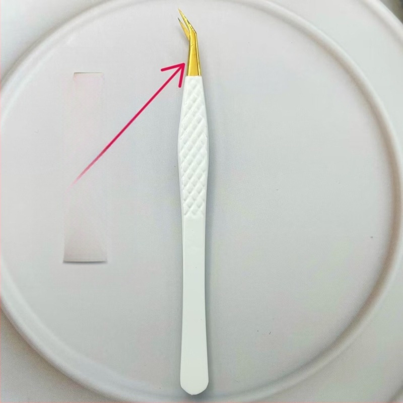 Τσιμπίδα βλεφαρίδων – αιχμηρή άκρη, αντιστατική, κατασκευή από ανοξείδωτο ατσάλι