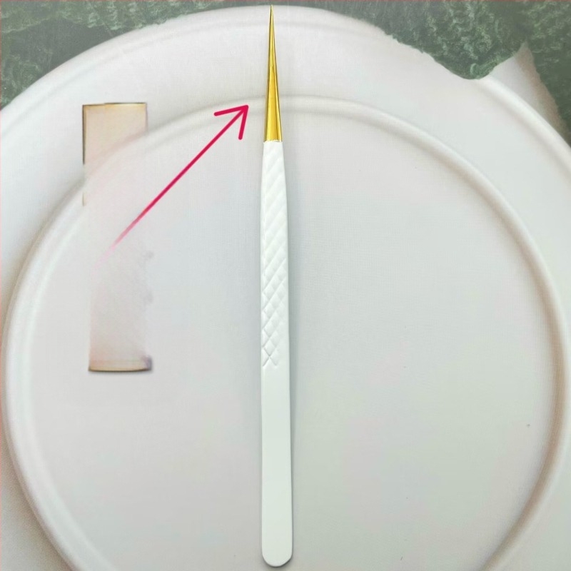 Τσιμπίδα βλεφαρίδων – αιχμηρή άκρη, αντιστατική, κατασκευή από ανοξείδωτο ατσάλι