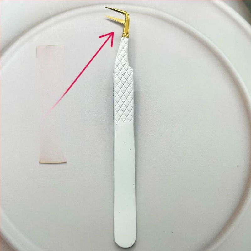 Τσιμπίδα βλεφαρίδων – αιχμηρή άκρη, αντιστατική, κατασκευή από ανοξείδωτο ατσάλι