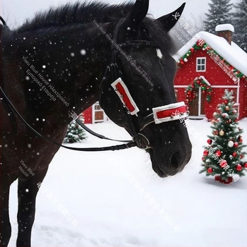 Κάλυμμα κεφαλής αλόγου με γούνα για τα Χριστούγεννα, Κωδικός: MLT, Περιοχές διάθεσης: Ευρώπη, Βόρεια Αμερική, Νότια Αμερική, Νοτιοανατολική Ασία, Βορειοανατολική Ασία, Μέση Ανατολή