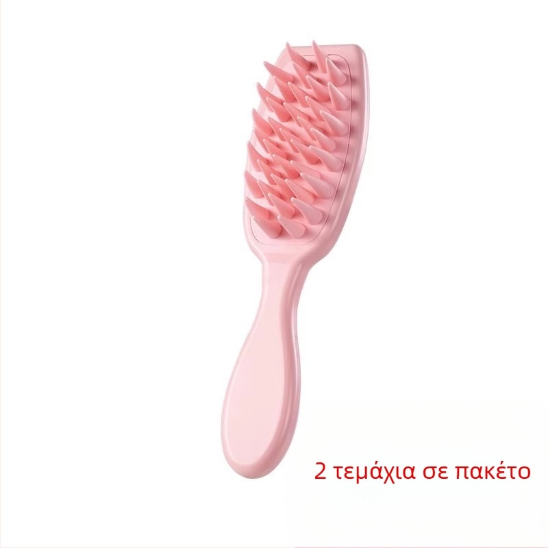 Βούρτσα σαμπουάν με μακριά λαβή – πλαστική βούρτσα μασάζ για το τριχωτό της κεφαλής, φινίρισμα Seiko, Κορεατικό στυλ