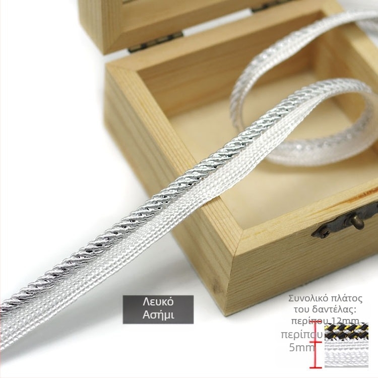 Διακοσμητικό περιθώριο για μαξιλάρια και καλύμματα καρεκλών — βάση εξάγωνου δικτύου + πολυεστερικό νήμα; Κωδικός προϊόντος F77MMMJT56H576; Μάρκα: Άλλο; Κατάλληλο για χειροτεχνίες