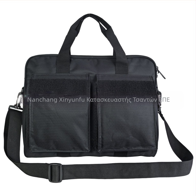 Ανδρική επαγγελματική τσάντα εγγράφων - πολυεστέρας, μεγάλης χωρητικότητας, τσάντα για φορητό υπολογιστή, καθημερινή χρήση