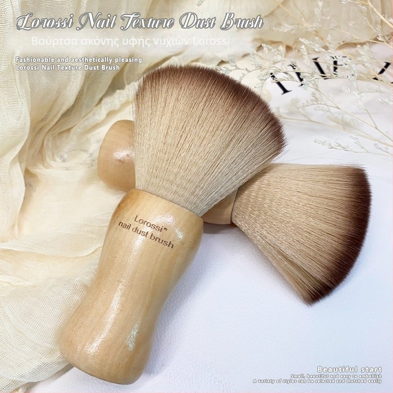 Βούρτσα σκόνης νυχιών Hair Jazz – αφράτες μαλακές τρίχες, προεπεξεργασία σε ρωσικό στυλ, εργαλείο για σαλόνι νυχιών