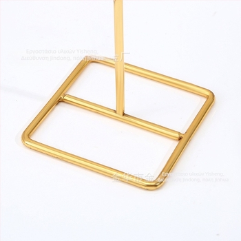 Επιτραπέζιο Ράφι Εμφάνισης Κοσμημάτων - Μέταλλο, Πολυλειτουργικός Οργανωτής για Σκουλαρίκια, Κολιέ και Βραχιόλια, 1-Επίπεδο