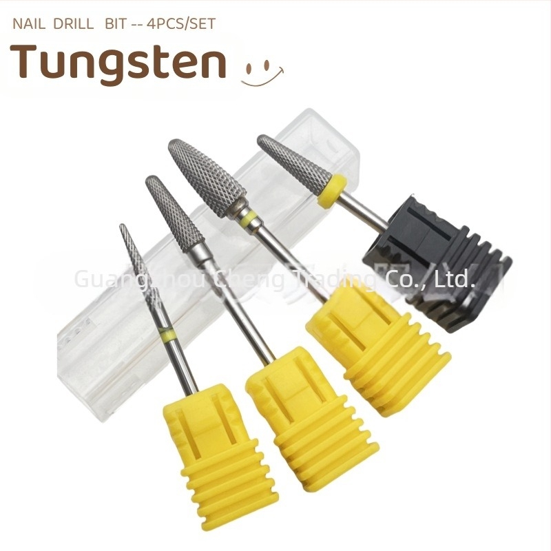 Κεφαλή λείανσης μανικιούρ από βολφράμιο ατσάλι, ρωσικού στυλ προεπεξεργασία, για γυάλισμα ακμών νυχιών και αφαίρεση βημάτων νυχιών, 27.1 g