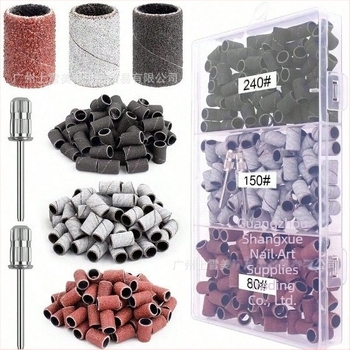 Σετ ταινιών λείανσης νυχιών, 50 τεμ., κόκκοι 80/120/180, για φρεζα νυχιών