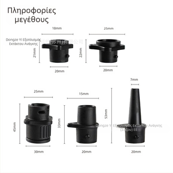 Πολυλειτουργικός προσαρμογέας βαλβίδας για φουσκωτό SUP, καγιάκ και φουσκωτό στρώμα· νάιλον κατασκευή