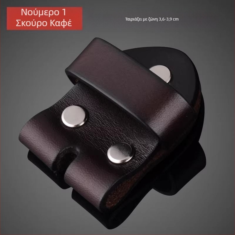 Αξεσουάρ ζώνης από γνήσιο δέρμα με πόρπη-βελόνα — δέρμα πρώτου στρώματος, πόρπη από κράμα, κυκλοφορία Άνοιξη 2025