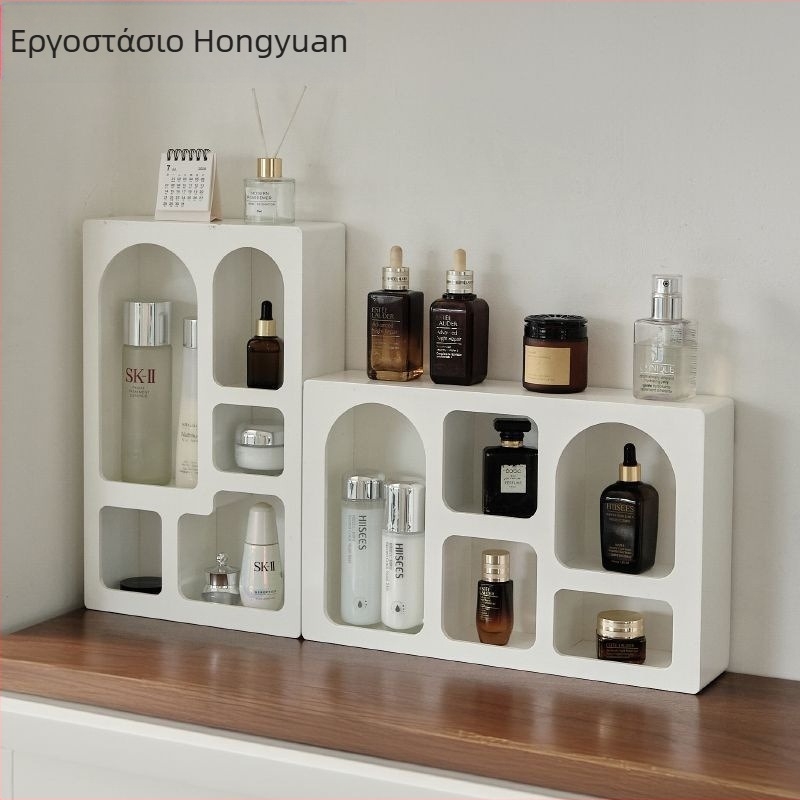 Ξύλινος ντουλάπι αποθήκευσης, απλός σχεδιασμός, για καλλυντικά και σετ τσαγιού, μοντέλο hyd987654