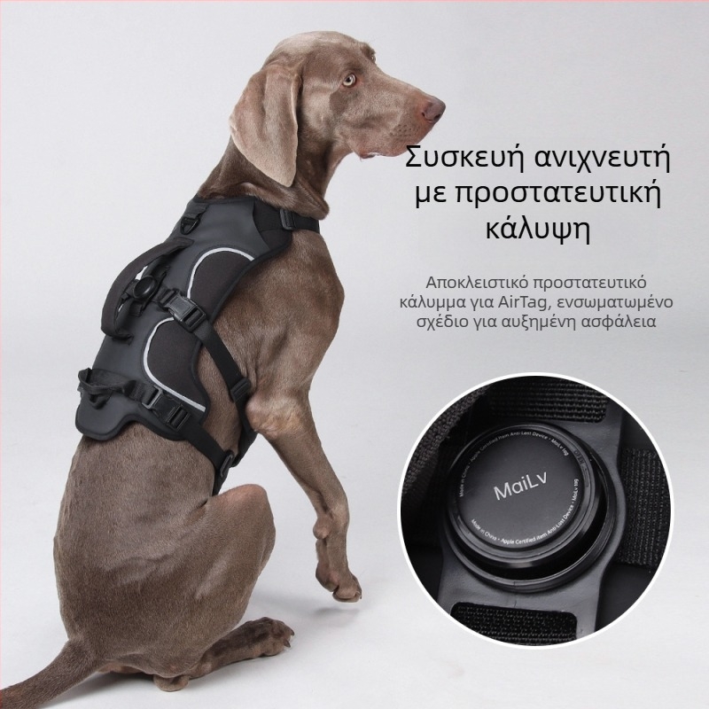 Θωρακικός ιμάντας σκύλου — Oxford ύφασμα, μοντέλο F5011, μη επεκτειόμενος ιμάντας, προέλευση Zhejiang