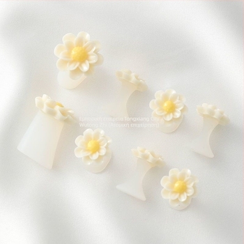 Διαχωριστής δακτύλων ποδιών για μανικιούρ με μαργαριτάρια σιλικόνης