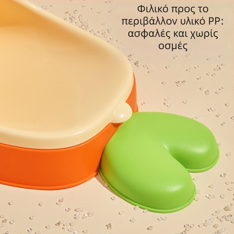 Παιδικός ουρητήρας για αγόρια, τοίχου, σταθερός, από οικολογικό PP, κατάλληλος για ηλικίες 0–8 ετών