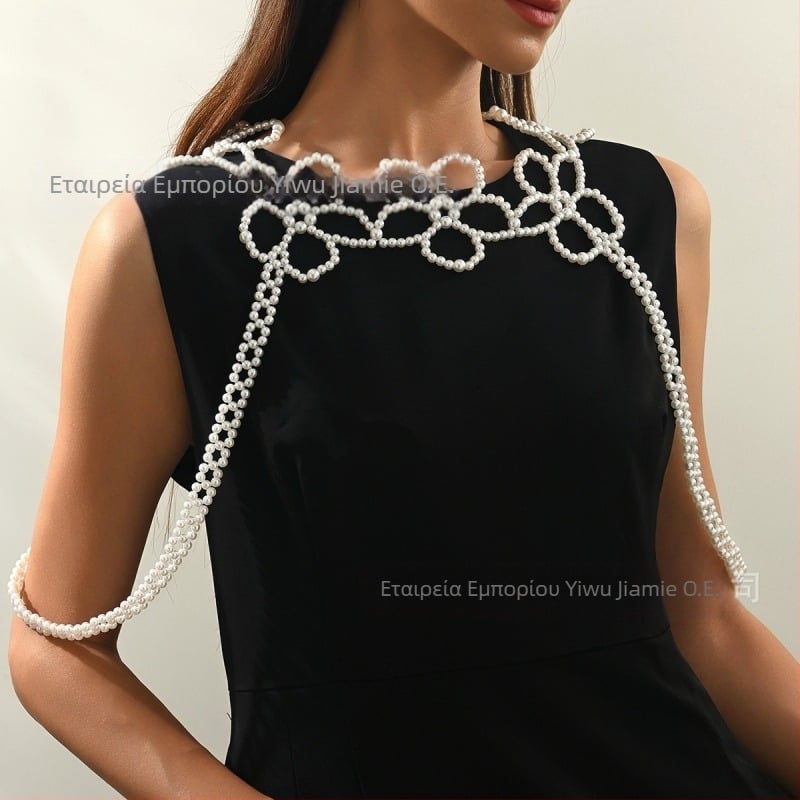 Χειροποίητα υφαντή τιράντα με αξεσουάρ μέσης και χάντρες σε σχήμα κενών λουλουδιών (Άνοιξη 2025)