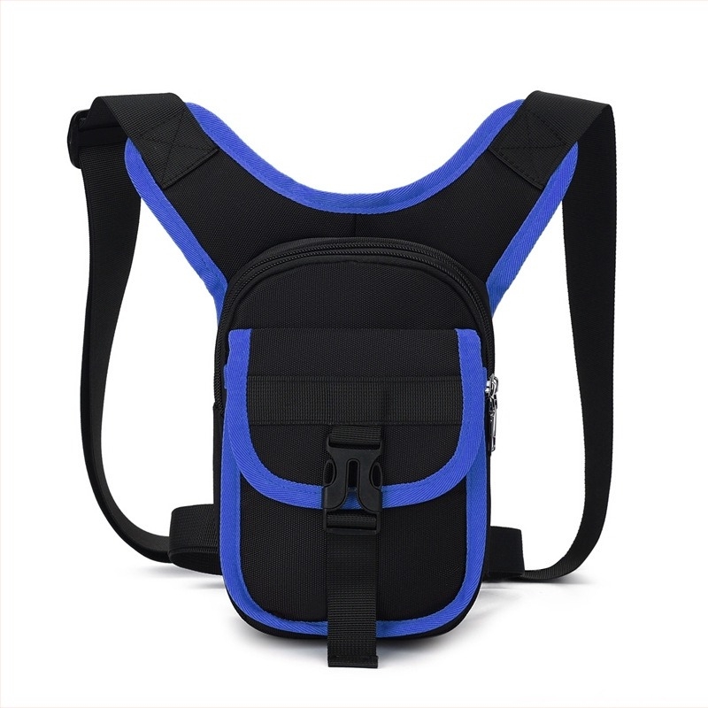 Τσάντα μηρού για μοτοσικλέτα με crossbody σχεδίαση, στυλ street-trend, πολυεστερικό υλικό, λανσάρισμα άνοιξη 2025, για ταξίδια αναψυχής