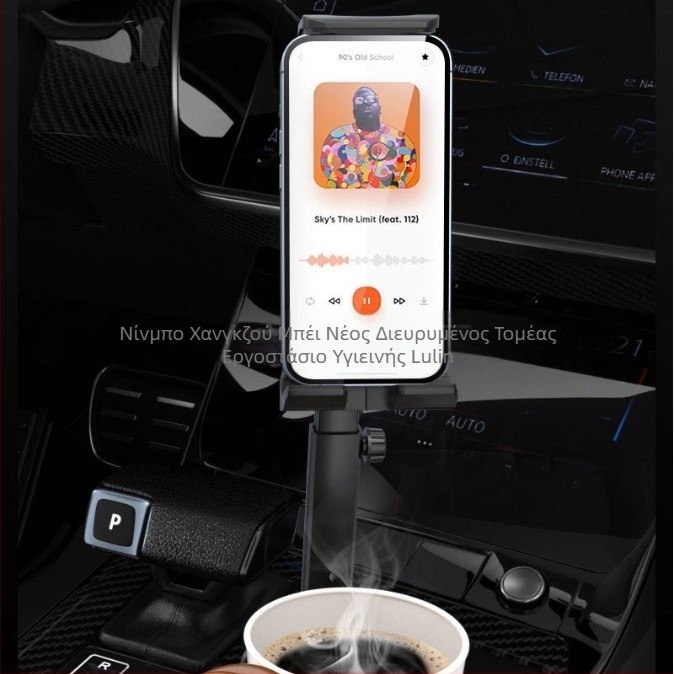 Θήκη ταμπλέτας για το πίσω μέρος του καθίσματος αυτοκινήτου, με στήριξη στον προσκέφαλο, επεκτειόμενη και αναδιπλούμενη, καθολική βάση για κινητό και ταμπλέτα