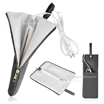 Θήκη αποθήκευσης μασίας για μπούκλες — νάιλον, κυβοειδές σχήμα, πολυλειτουργική, ιαπωνικός στιλ, για ταξίδια, ανθεκτική σε θερμοκρασίες έως 300°C