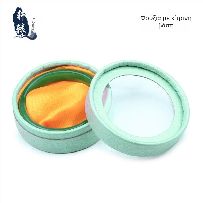 Κουτί κοσμημάτων με κυκλικό παράθυρο καπακιού, 001 προδιαγραφή, χαρτί/χαρτόνι