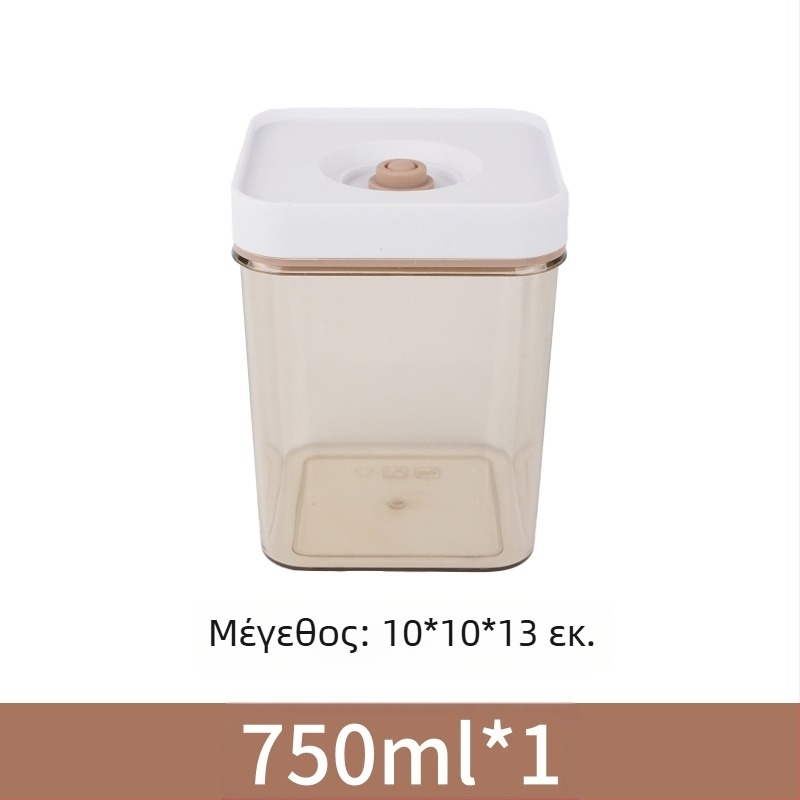 Κουτί αποθήκευσης τροφίμων με κενού – ορθογώνιο, ABS+PET+σιλικα γέλη, κενού, διατήρηση φρεσκάδας, κυκλοφόρησε τον χειμώνα του 2024