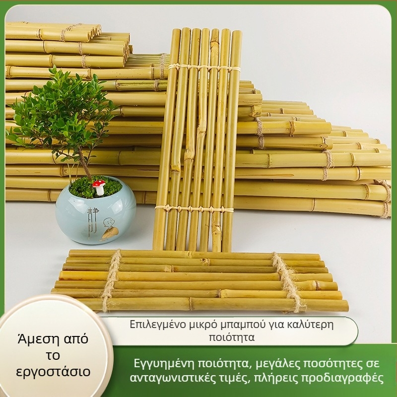 Διακόσμηση ενυδρείου από μπαμπού, επιπλέων μπαμπού ράφτ, αγροτικό στυλ, υλικό μπαμπού, κατάλληλο για οικίες και ξενοδοχεία/εστιατόρια