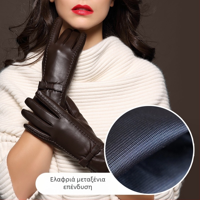 Γάντια από μαλλί προβάτου με δάχτυλα – ζεστά, για την άνοιξη, κυκλοφορία χειμώνα 2024