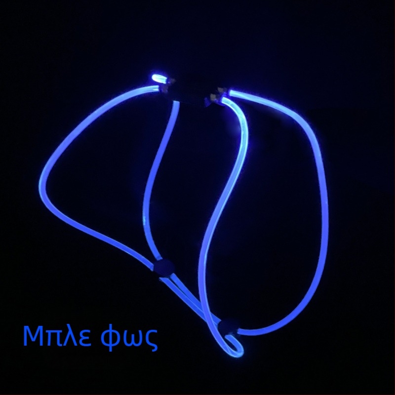 LED γιλέκο σκύλου με USB επαναφορτιζόμενο στήριγμα στήθους, κοπή κατά παραγγελία
