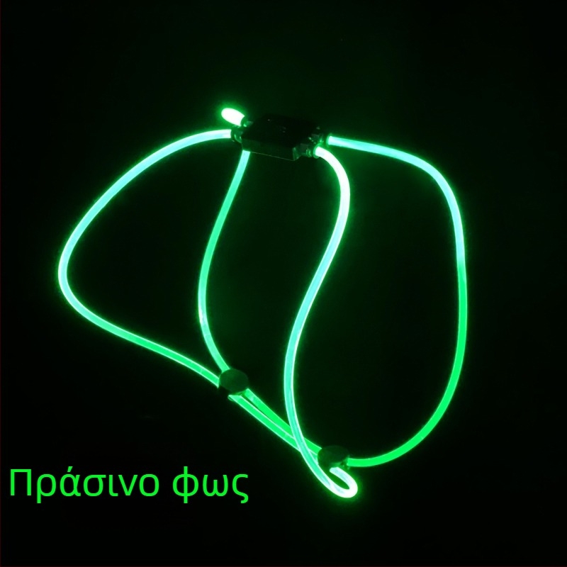 LED γιλέκο σκύλου με USB επαναφορτιζόμενο στήριγμα στήθους, κοπή κατά παραγγελία