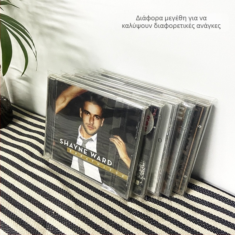 Θήκη προστασίας CD/DVD/Blu-ray — Διαφανής θήκη δίσκου, αυτοσφράγιση, νάιλον πλέγμα, Τύπος Sealed, Κωδικός προϊόντος Fiupeuiroritwr