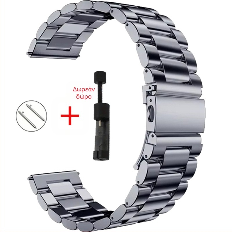 Μεταλλικό λουρί από ανοξείδωτο ατσάλι για Samsung Galaxy Watch 7/6/5/4 – Ney, κωδ. SXSZGD, κυκλοφορία Άνοιξη 2025