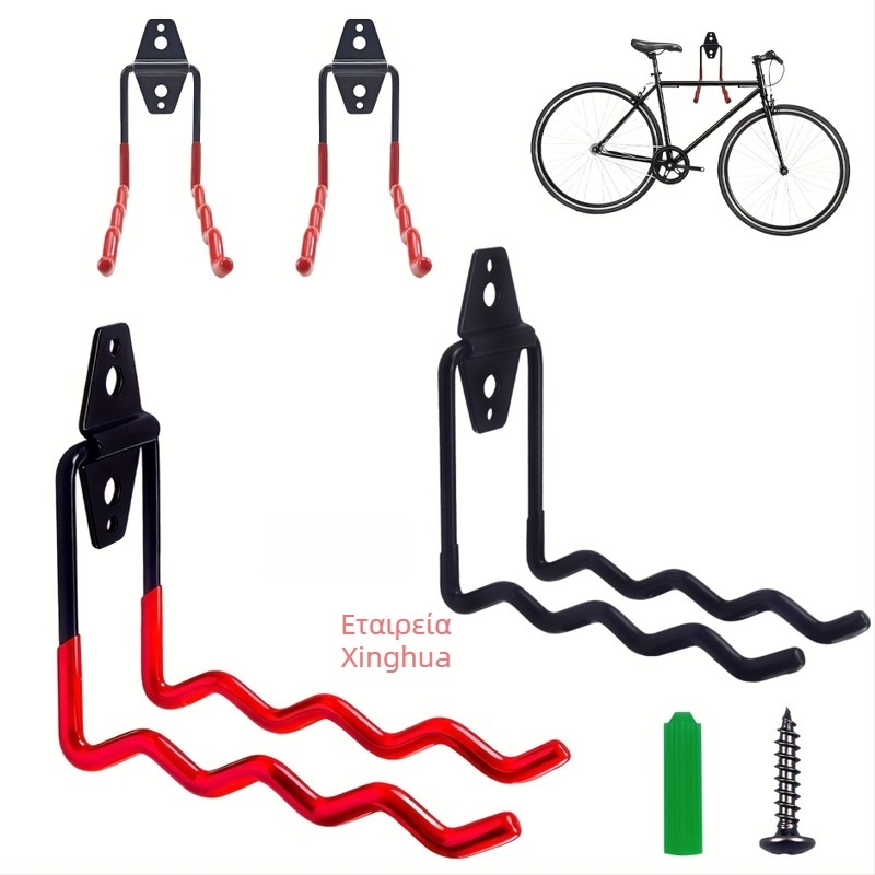 Μεταλλικό κρεμάστρα τοίχου για αποθήκευση εργαλείων και σωληνώσεων νερού, διπλό κούμπωμα, μοντέρνο μινιμαλιστικό στυλ, αντοχή άνω των 30 kg